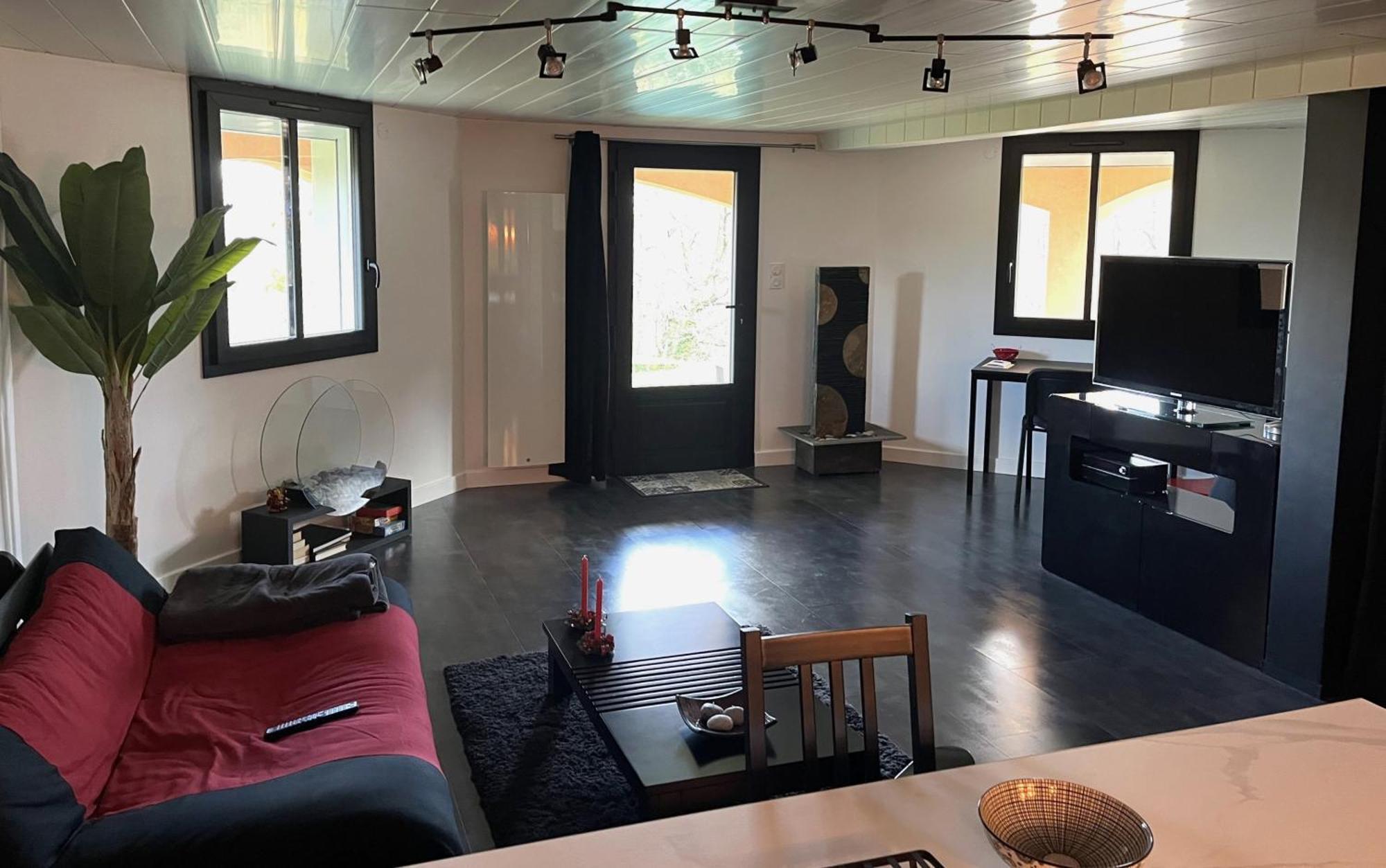Comme Dans Un Ecrin - T2 De 50 M² Avec Jardin, Terrasse Et Piscine Lägenhet Vernaison Exteriör bild